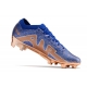 Nike Zoom Mercurial Vapor 15 Elite Firm Ground Blue Metallic Copper Football Boots