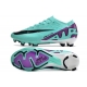 Nike Zoom Mercurial Vapor 15 Elite Firm Ground Blue Purple Black Football Boots