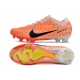Nike Zoom Mercurial Vapor 15 Elite Firm Ground NU Guava Ice Black Total Orange Football Boots