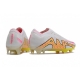 Nike Zoom Mercurial Vapor 15 Elite Firm Ground White Pink Yellow Football Boots