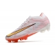 Nike Zoom Mercurial Vapor 15 Elite Firm Ground White Yellow Orange Football Boots