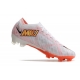 Nike Zoom Mercurial Vapor 15 Elite Firm Ground White Yellow Orange Football Boots