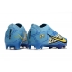 Nike Zoom Mercurial Vapor 15 Elite Firm Ground X Mbappe Baltic Dark Blue White Football Boots