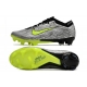 Nike Zoom Mercurial Vapor 15 Elite XXV Firm Ground Metallic Silver Volt Black Football Boots