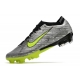 Nike Zoom Mercurial Vapor 15 Elite XXV Firm Ground Metallic Silver Volt Black Football Boots