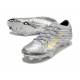 Nike Zoom Mercurial Vapor 15 Elite XXV Firm Ground Silver Gold Football Boots