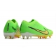Nike Zoom Mercurial Vapor XV Elite SG Green Yellow Football Boots