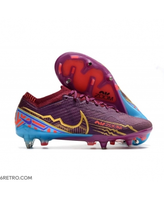 Nike Zoom Mercurial Vapor XV Elite SG KM Dark Beetroot Mtlc Vivid Gold Football Boots