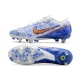 Nike Zoom Mercurial Vapor XV Elite SG White Blue Gold Football Boots