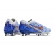 Nike Zoom Mercurial Vapor XV Elite SG White Blue Gold Football Boots