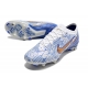 Nike Zoom Mercurial Vapor XV Elite SG White Blue Gold Football Boots