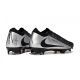 Nike Zoom Mercurial Vapor XVI Elite Firm Ground Black Silver Football Boots