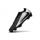 Nike Zoom Mercurial Vapor XVI Elite Firm Ground Black Silver Football Boots