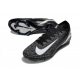 Nike Zoom Mercurial Vapor XVI Elite Firm Ground Black White Football Boots
