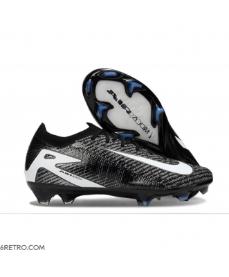 Nike Zoom Mercurial Vapor XVI Elite Firm Ground Black White Football Boots
