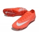 Nike Zoom Mercurial Vapor XVI Elite Firm Ground Red White Football Boots