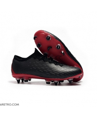 Nike x Jordan Mercurial Vapor 12 Elite SG-Pro AC Black Red Football Boots