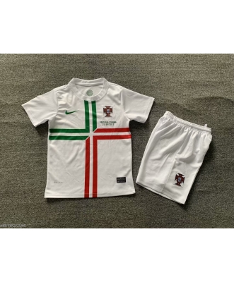 Portugal Retro Away Shirt Kids 2012