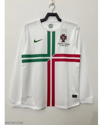 Portugal Retro Away Shirt Men 2012 Long sleeve