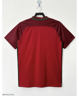 Portugal Retro Home Shirt Men 2016