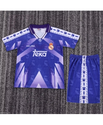 Real Madrid Retro Away Shirt Kids 96-97