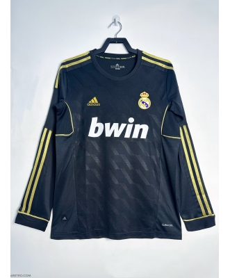 Real Madrid Retro Away Shirt Men 11-12 Long sleeve