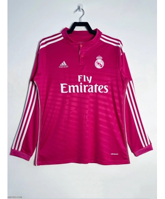 Real Madrid Retro Away Shirt Men 14-15 Long sleeve