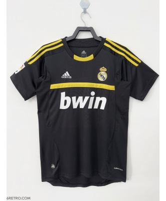 Real Madrid Retro Goalkeeper Shirt Men 11-12(Black)