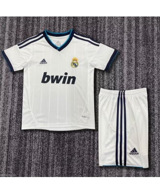 Real Madrid Retro Home Shirt Kids 12-13