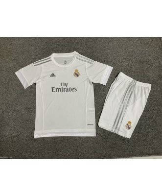 Real Madrid Retro Home Shirt Kids 15-16