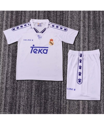 Real Madrid Retro Home Shirt Kids 94-96