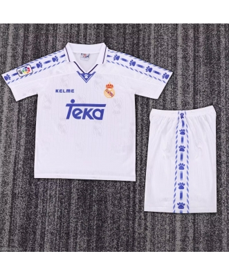 Real Madrid Retro Home Shirt Kids 96-97