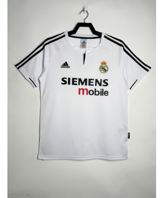 Real Madrid Retro Home Shirt Men 03-04