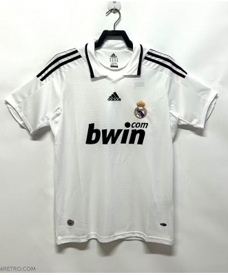 Real Madrid Retro Home Shirt Men 08-09