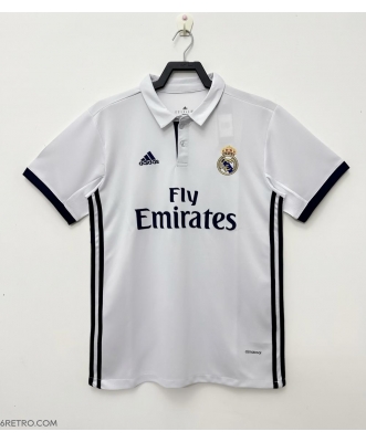 Real Madrid Retro Home Shirt Men 16-17