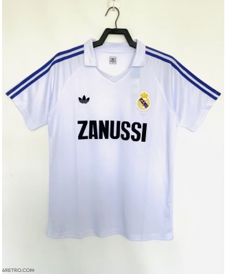 Real Madrid Retro Home Shirt Men 84-85
