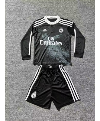 Real Madrid Retro Third Shirt Kids 14-15 Long sleeve