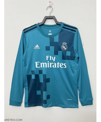 Real Madrid Retro Third Shirt Men 17-18 Long sleeve