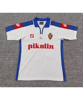Real Zaragoza Retro Home Shirt Men 2004