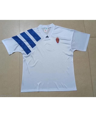 Real Zaragoza Retro Home Shirt Men 92-93