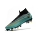 Ronaldo Nike Mercurial Superfly VI Elite Anti-Clog SG-Pro Blue Gold Football Boots