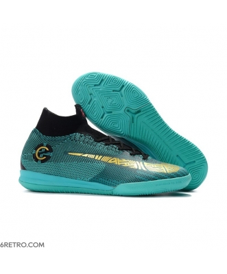Ronaldo Nike Mercurial SuperflyX VI Elite IC Blue Football Boots
