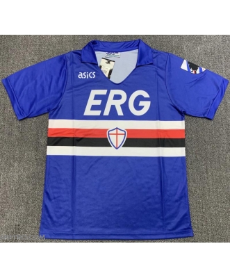 Sampdoria Retro Home Shirt Men 90-91