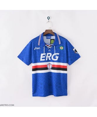 Sampdoria Retro Home Shirt Men 96-97