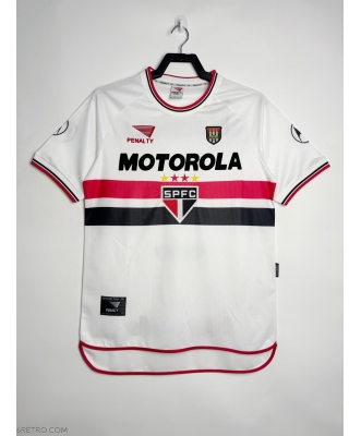 Sao Paulo Retro Home Shirt Men 2000((Round Neck))