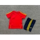 Spain Retro Home Shirt Kids 2008