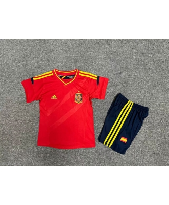 Spain Retro Home Shirt Kids 2012