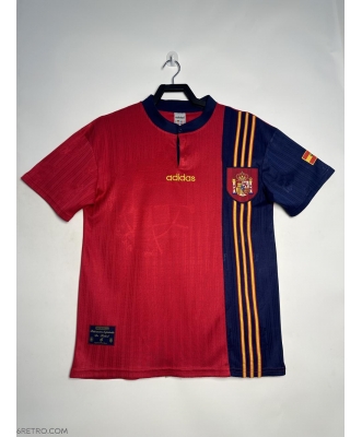 Spain Retro Home Shirt Men 1996