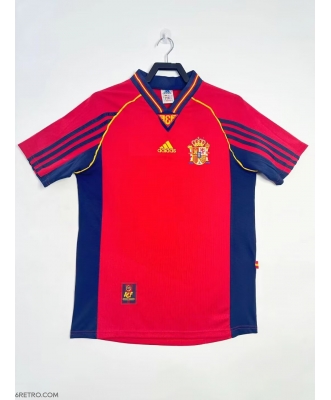 Spain Retro Home Shirt Men 1998