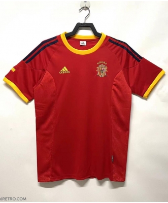 Spain Retro Home Shirt Men 2002